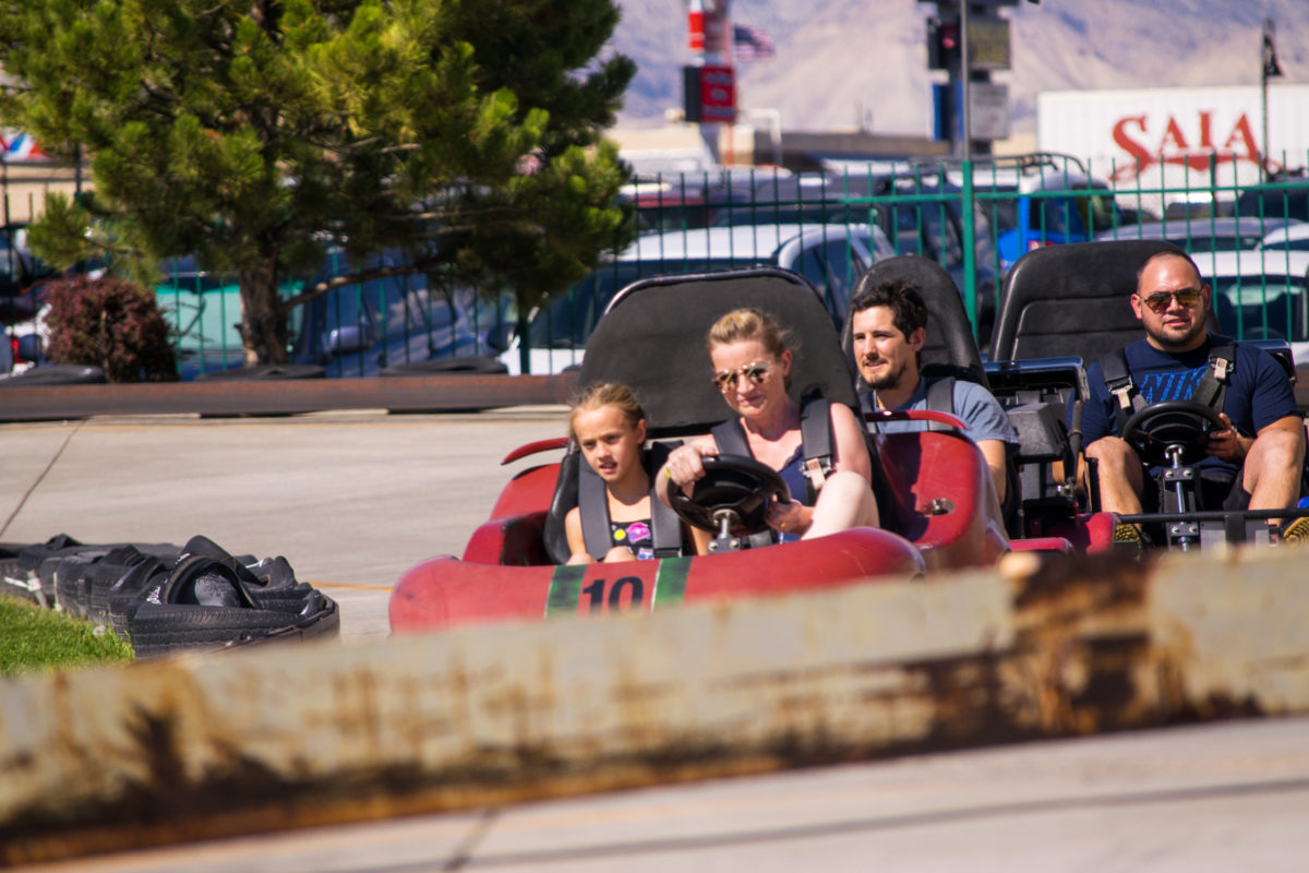 Guests Enjoy Go Kart Ride