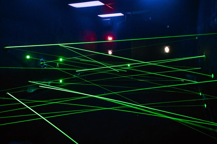 Lazer Maze Playfield